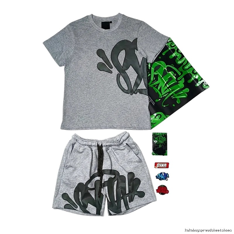 SynaWorld Trendy Cool Style Gray Suit