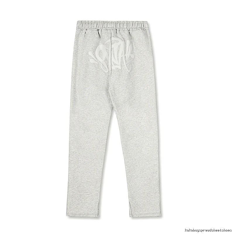 SynaWorld Trendy Cool Style Light Gray Sweatpants