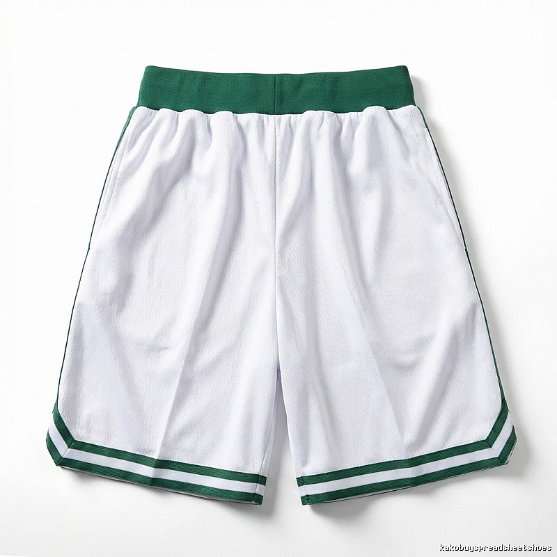Tatum sporty white-green shorts