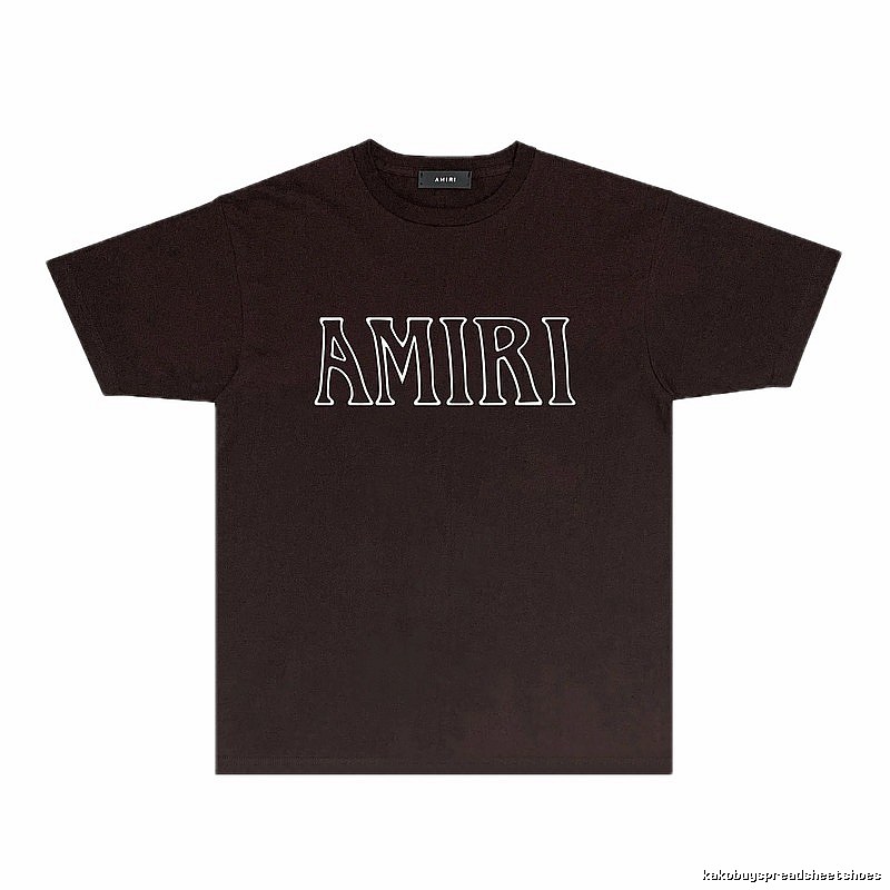 The basic black T-shirt of AMIRI