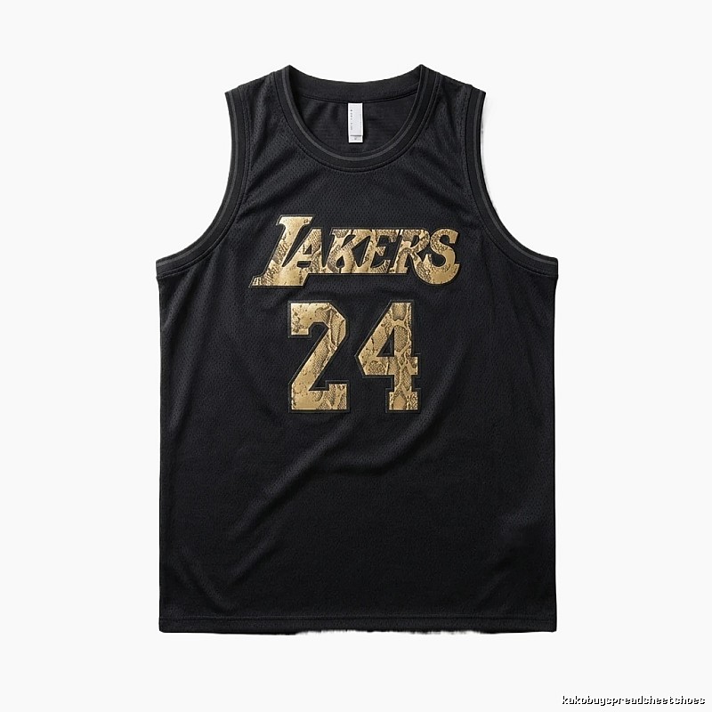 The No. 24 black vest of the Los Angeles Lakers