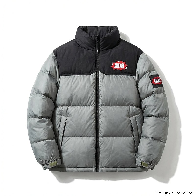 The North Face's strongly recommended Wind Grey Black down jacket