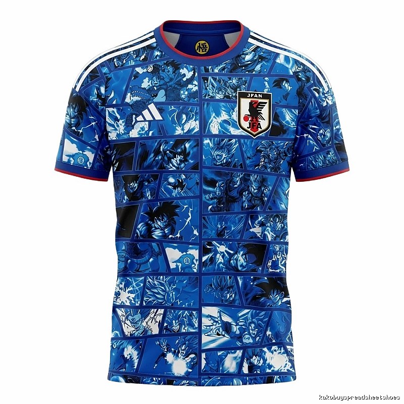 Tokyo Ghoul anime-style blue T-shirt