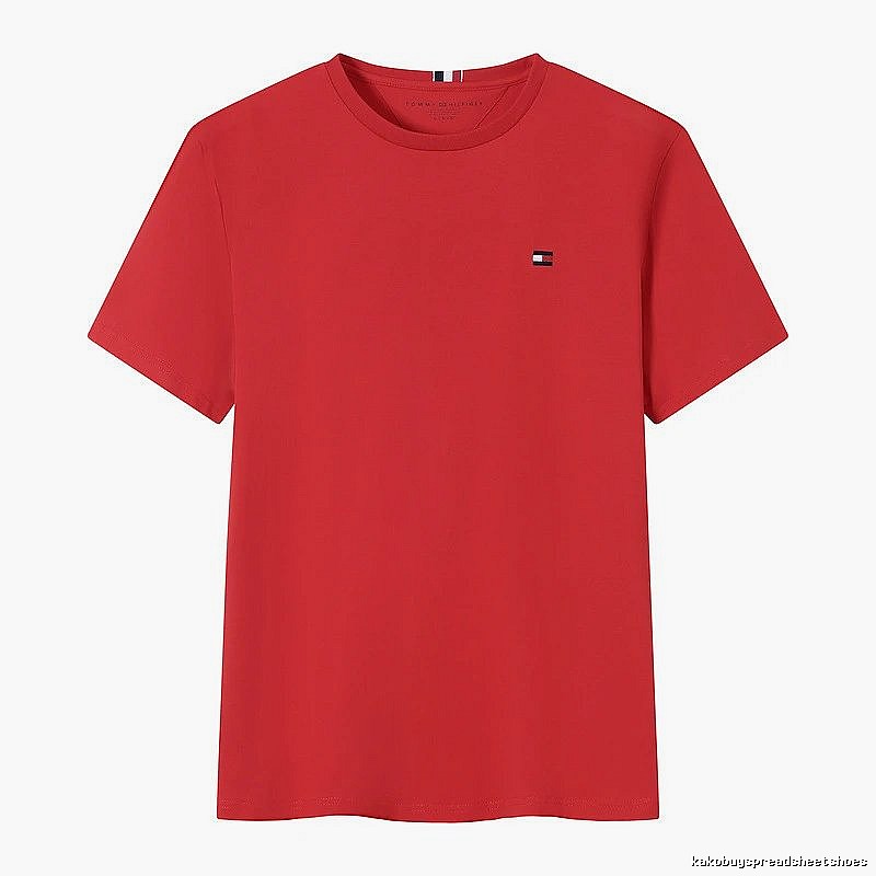 Tommy Hilfiger Red Logo T-Shirt Weekend Wear