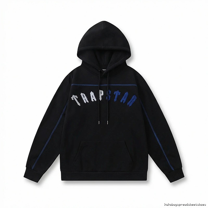 Trapstar Letter Style Black Sweatshirt