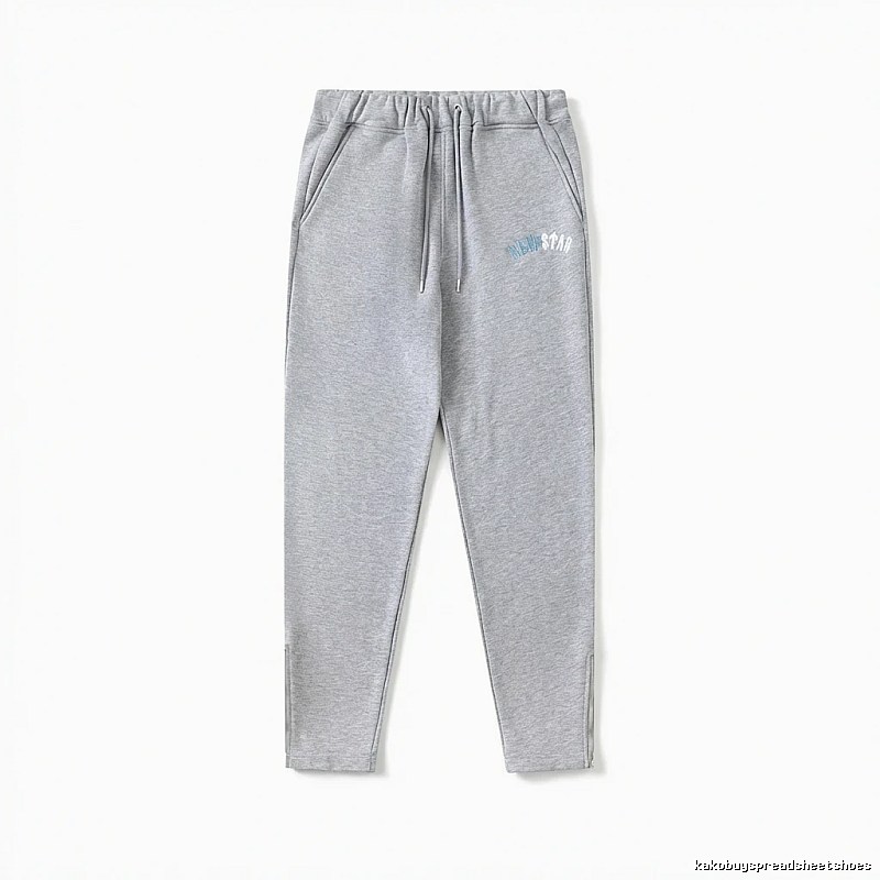 Trapstar minimalist light gray sweatpants