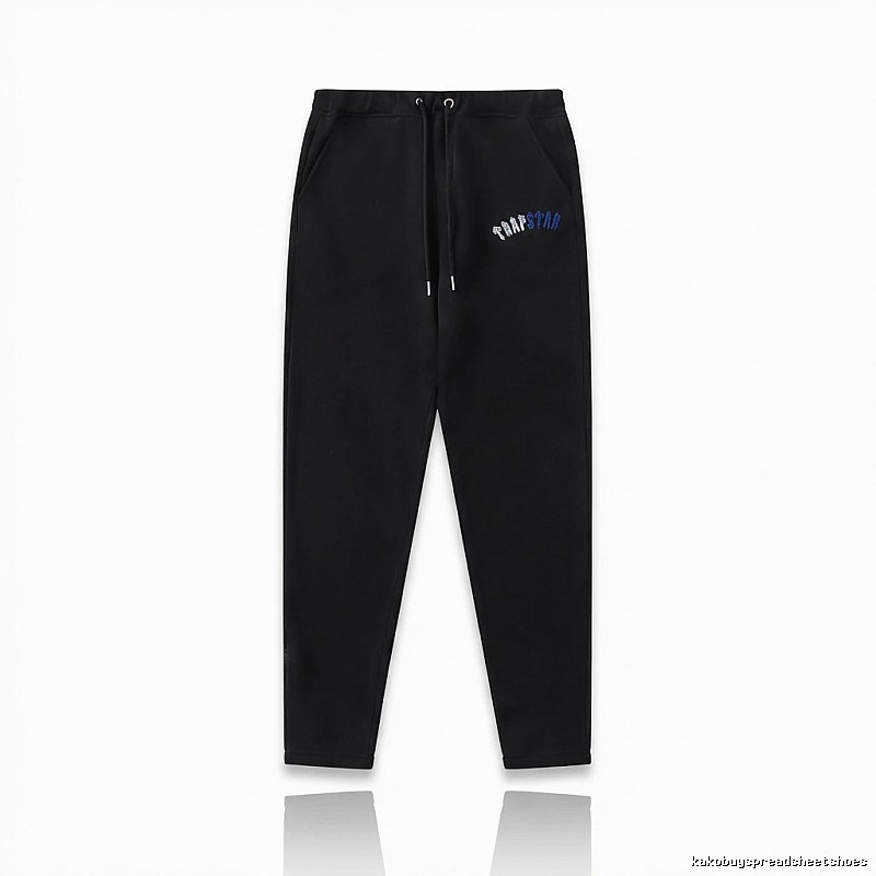 Trapstar minimalist style black sweatpants