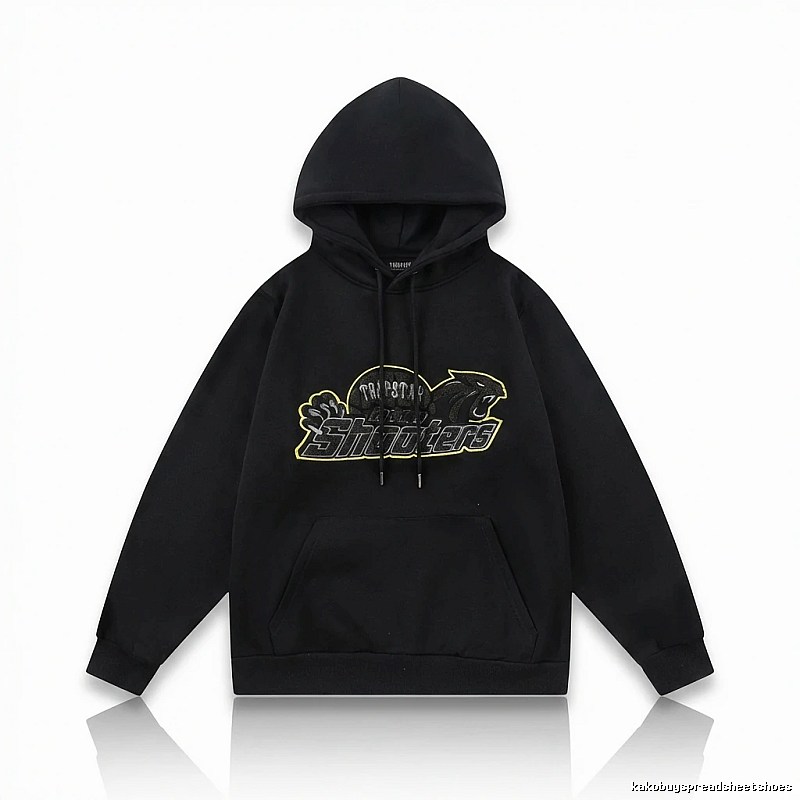 Trapstar Print Trendy and Cool Black Sweatshirt