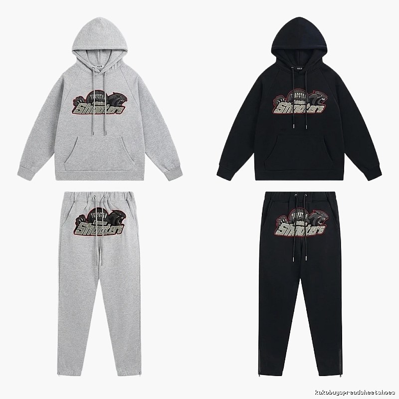 Trapstar sporty grey/black suit set