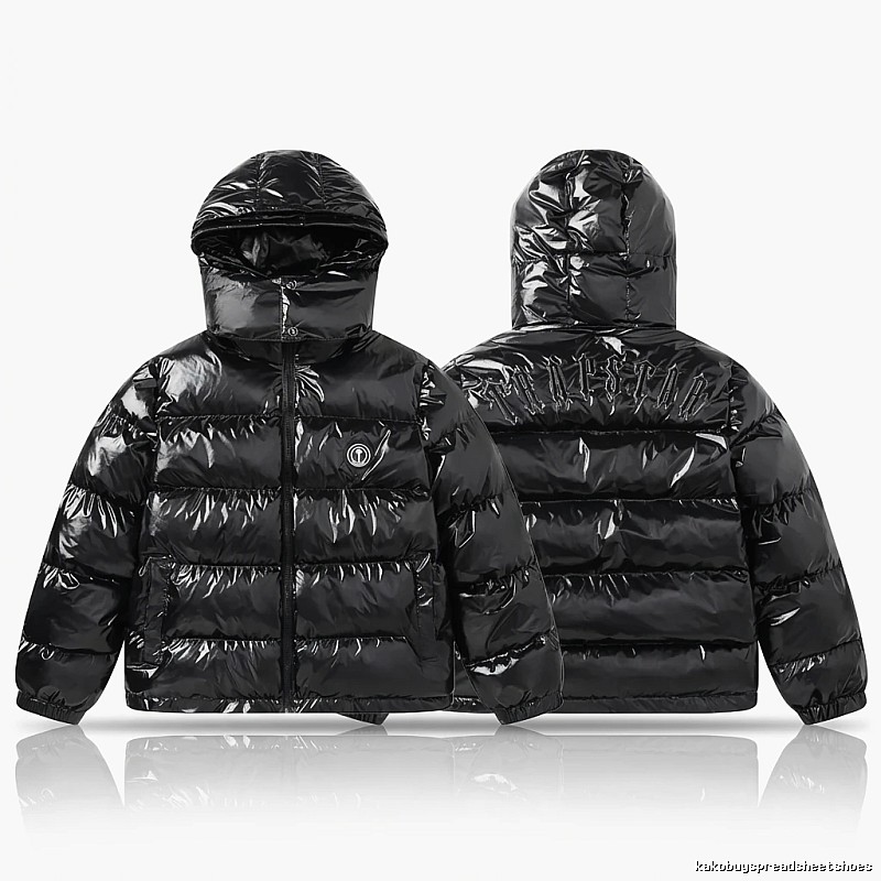 Trapstar Trendy Glossy Black Down Jacket