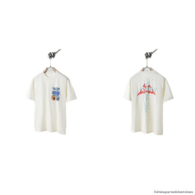 Travis Scott Graffiti Street Style Off-white T-shirt