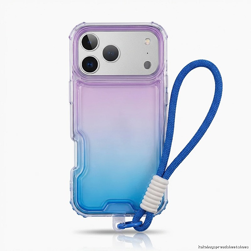 Trendy brand gradient style iPhone phone case