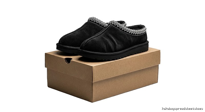UGG Chain Fashion Style Black Shoes