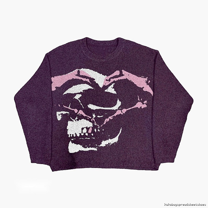 Urban Anime graphic sweater Black Knit Top with Casual Appeal