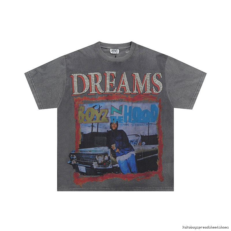 Valley Dreams American Retro Smoky Gray T-Shirt