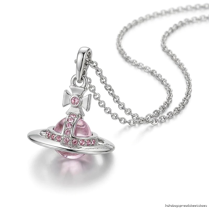 Vivienne Westwood Saturn series silver necklace