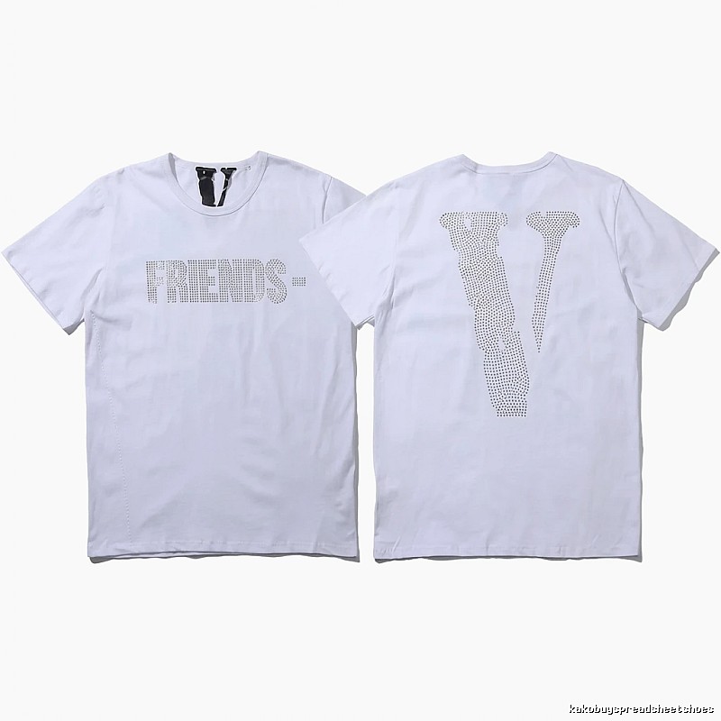 Vlone Friends Series Simple White T-shirt