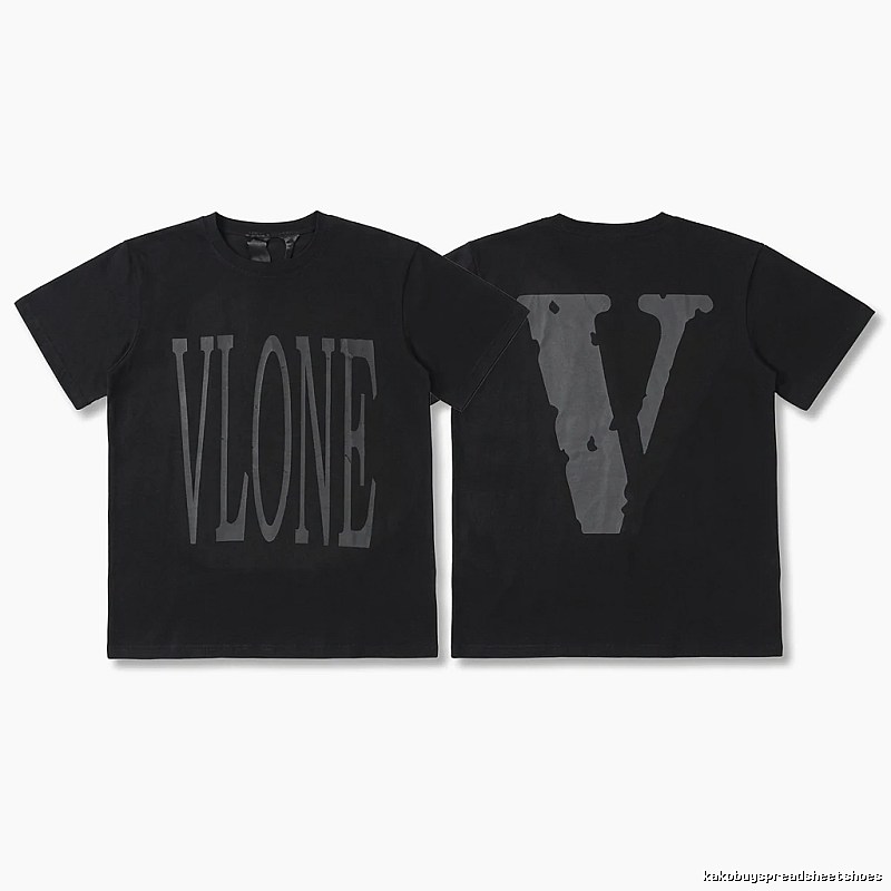 Vlone minimalist style black T-shirt