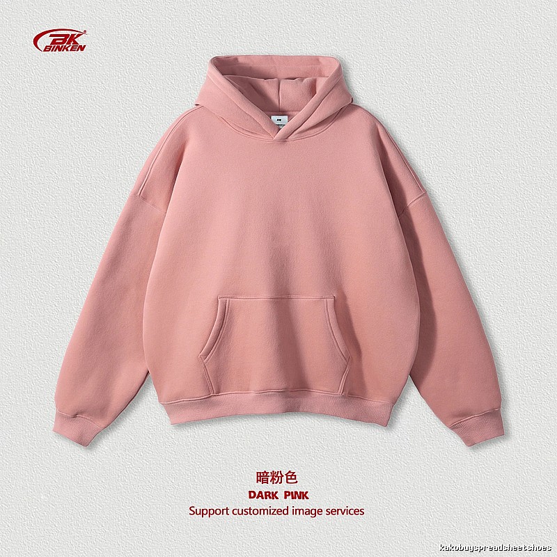 Weekend Pullover hoodie Navy Blank Kangaroo for Seasonal Looks