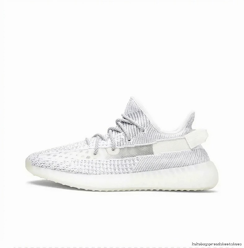 Yeezy 350 V2 Minimalist Style Silver-White Shoes