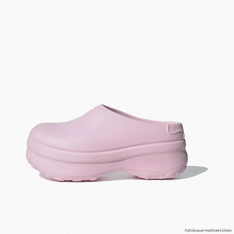 Yeezy thick-soled casual style pink shoes