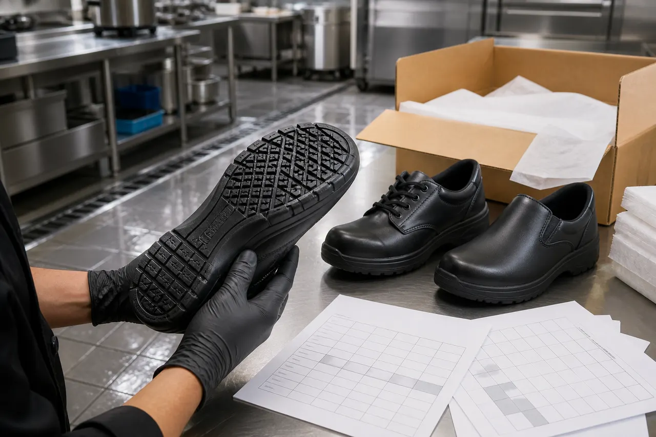 Kakobuy Kitchen Work Shoe Spreadsheet Guide visual guide for kakobuy